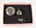 Foldable Black & White Polka Dot Gift Set